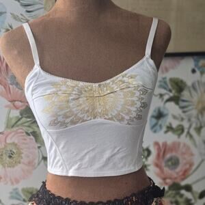 Adorable Free People Intimately  Bralette Crop in Small Petite